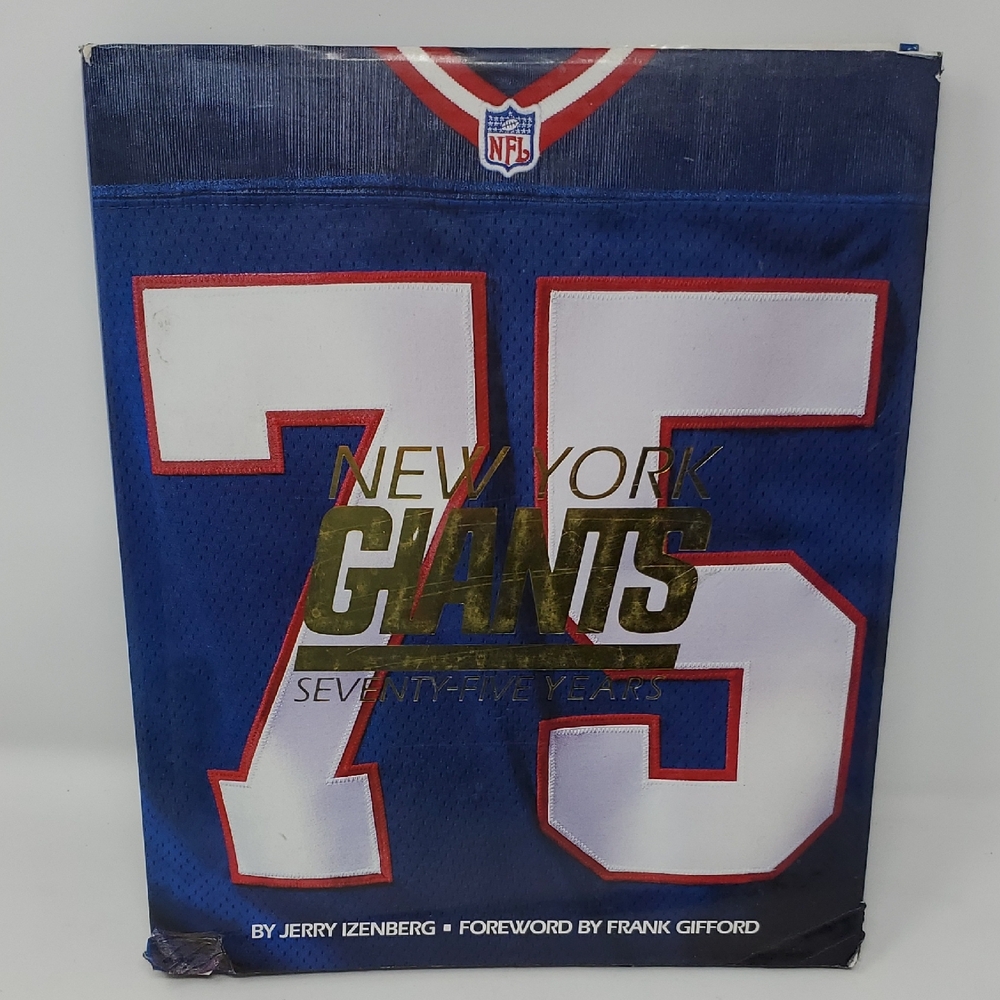 New York Giants 75th Anniversary Book